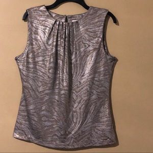 Calvin Klein sleeveless blouse